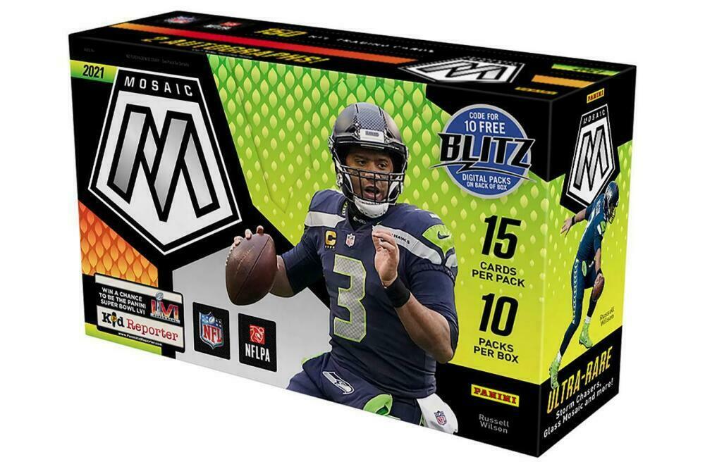 2021 Panini Mosaic Football Hobby Box